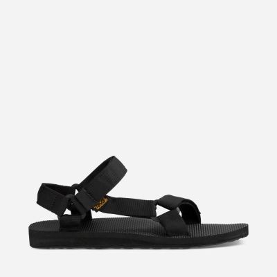 Teva Original Universal - Men's Teva Hiking Sandals - Black | India (HESZ47012)